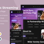 کیت طراحی Pulse Play – لندینگ پیج موزیک و استریم آنلاین کیت طراحی Pulse Play - لندینگ پیج موزیک و استریم آنلاین