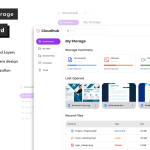 کیت طراحی وبسایت Kattac – تمپلیت مبلمان و طراحی دکوراسیون کیت طراحی داشبورد کلود - تمپلیت فیگما پنل کاربری مدیریت فایل