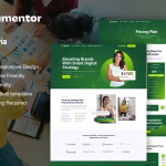 کیت المنتور Grovia - قالب آژانس دیجیتال مارکتینگ و سئو