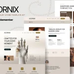 دانلود افزونه وردپرس AI Cover Letter Generator کیت المنتور Adornix - قالب فروشگاه جواهرات و اکسسوری وردپرس