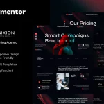 کیت المنتور Digixion - قالب آژانس دیجیتال مارکتینگ