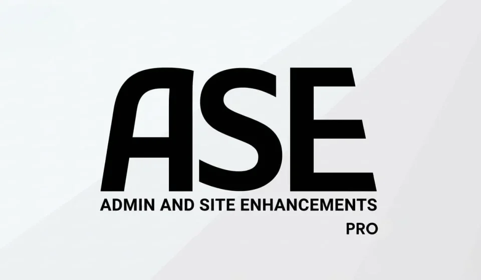 دانلود افزونه وردپرس Admin and Site Enhancements (ASE) Pro