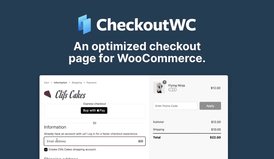 دانلود افزونه وردپرس CheckoutWC