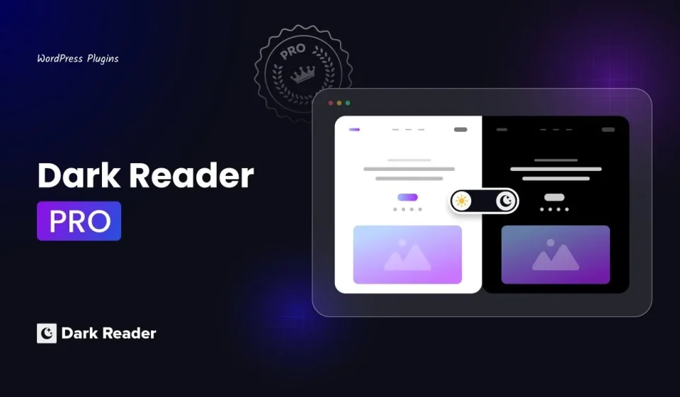 دانلود افزونه حالت شب وردپرس Dark Reader Pro