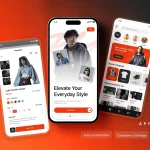 کیت رابط کاربری اپلیکیشن فروشگاهی - E-Commerce UI Kit
