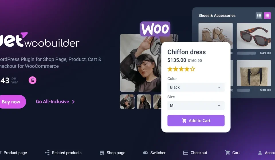 دانلود افزونه وردپرس JetWooBuilder