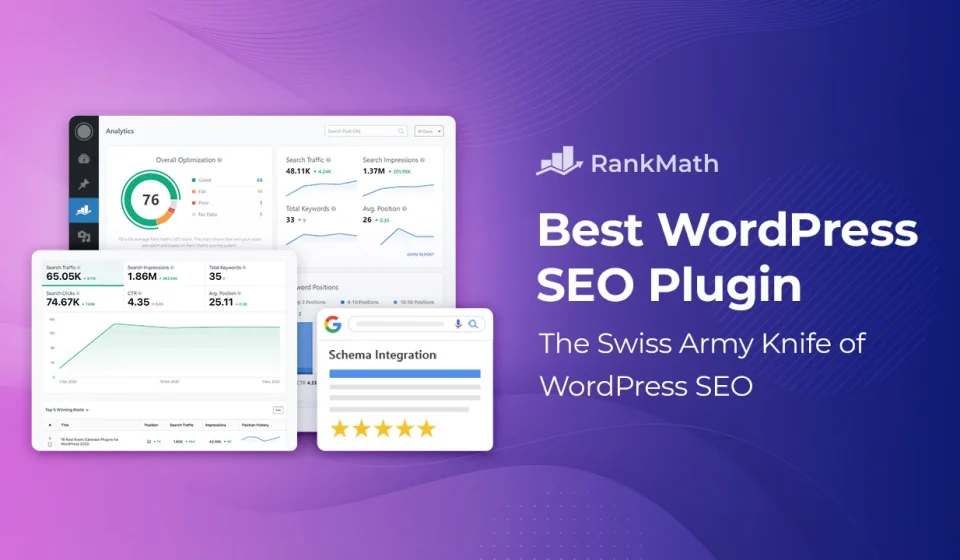دانلود افزونه وردپرس Rank Math SEO PRO