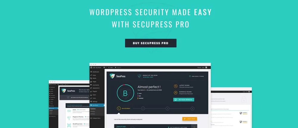 دانلود افزونه وردپرس SecuPress Pro - افزونه امنیت وردپرس وردپرس