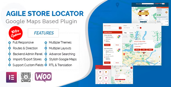 دانلود افزونه وردپرس Store Locator - افزونه راست چین و واکنش گرا وردپرس