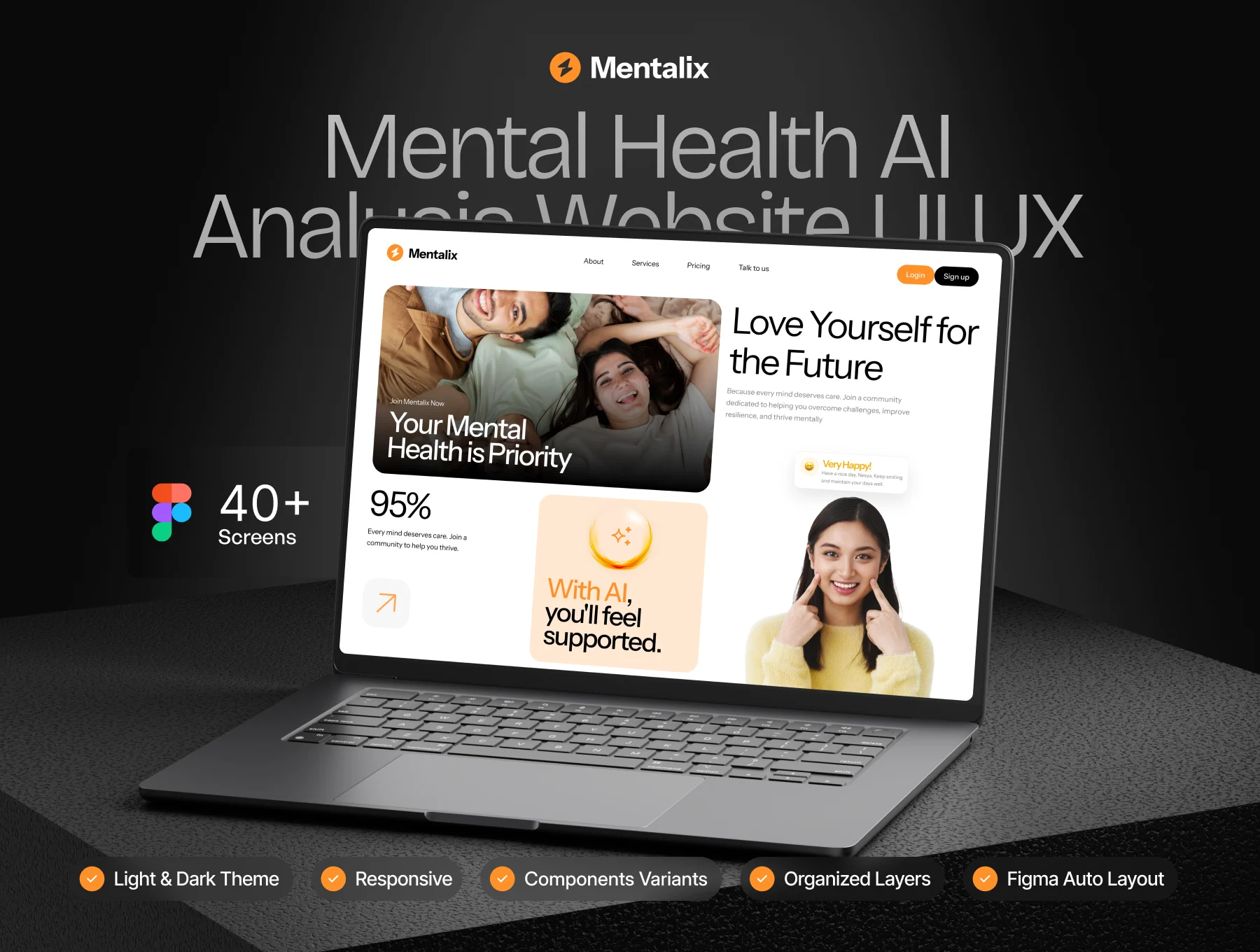کیت رابط کاربری سلامت روان
