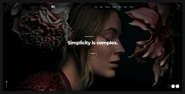 brandex one page portfolio template