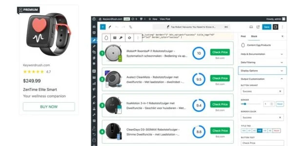 افزونه Content Egg All In One | بهترین ابزار همکاری در فروش و مقایسه قیمت برای وردپرس content egg all in one plugin for affiliate comparison deal sites