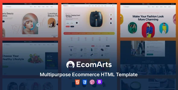 ecomarts multipurpose ecommerce html5 template