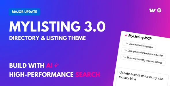 قالب دایرکتوری و ثبت آگهی MyListing | پوسته حرفهای ساخت سایت نیازمندی و لیستینگ mylisting directory listing wordpress theme
