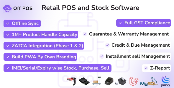 اسکریپت Off POS – سیستم جامع مدیریت فروشگاهی و انبارداری off pos retail pos and stock software