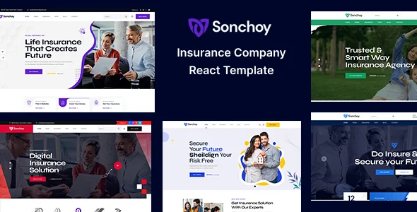 sonchoy insurance company react template