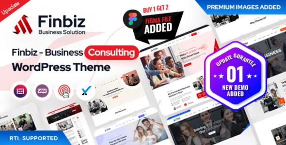قالب وردپرس Finbiz | قالب حرفهای مشاوره و کسبوکار finbiz