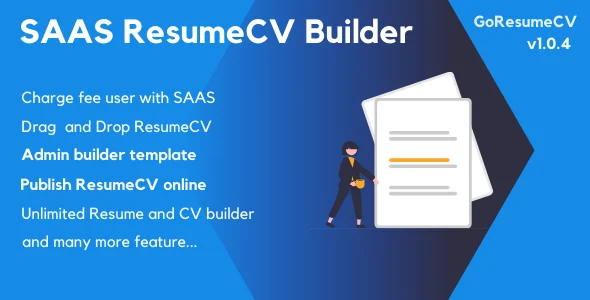 goresumecv saas resume builder online