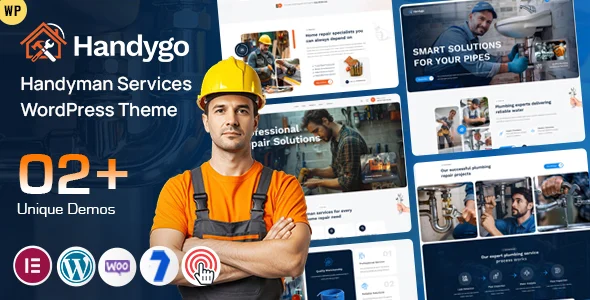 قالب وردپرس Handigo؛ راهکار تخصصی برای خدمات فنی و تعمیراتی handigo handyman service wordpress theme