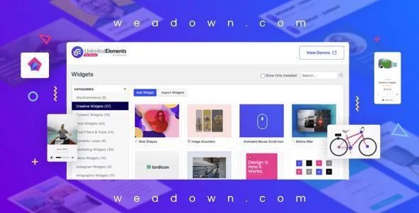 افزونه Unlimited Elements for Elementor Premium unlimited elements elementor